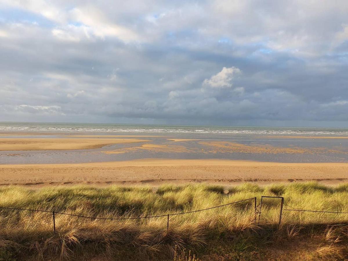 Beau Front de mer cosy accès direct plage St aubin sur mer Bernières-sur-Mer Eksteriør bilde