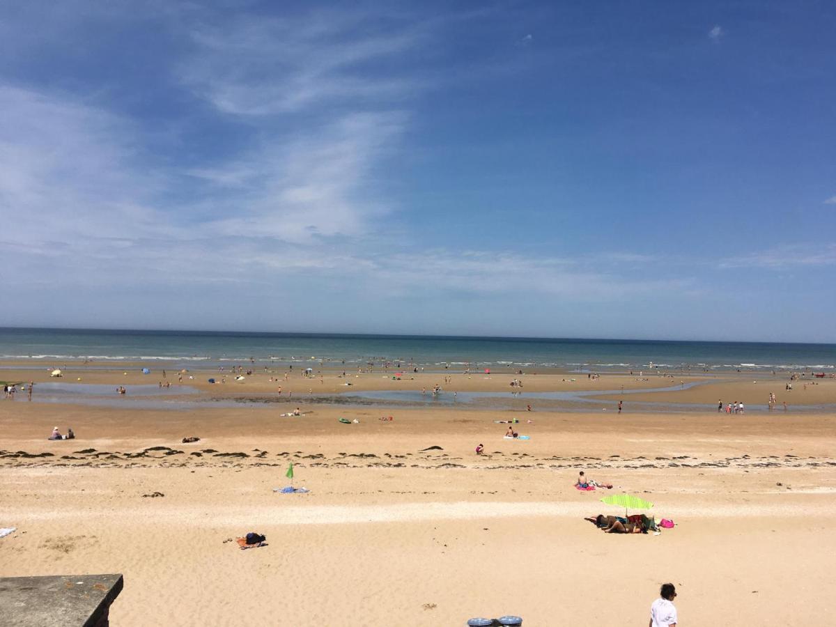Beau Front de mer cosy accès direct plage St aubin sur mer Bernières-sur-Mer Eksteriør bilde